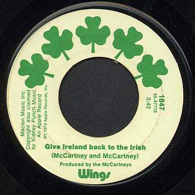 Apple Shamrock Label