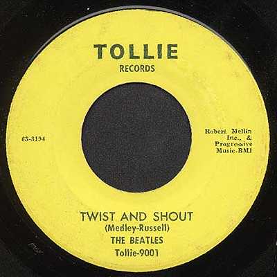 Green TOLLIE over RECORDS